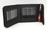 282-6915 RS PRO Interchangeable Screwdriver Bit Set 33 Pieces, Hexagon, Phillips, Pozidriv, Slotted, Spanner, Torq Set, Star,