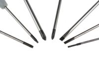 706-4 Bahco Phillips; Slotted; Torx Precision Screwdriver Set, 7-Piece