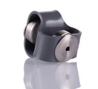 047201818rs Huco Double Loop Elastomer, 4mm Bore, 48mm Length Coupler