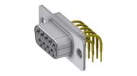 dt09syc2 Deltron Connectors 9 Way Horizontal D-sub Connector Socket