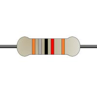 mf0207fte52-18k Yageo 18kΩ Metal Film Fixed Resistor 0.6W ±1% MF0207FTE52-18K