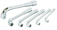 93-j6 SAM Hex Tubular Box Spanner Set, 6 pieces 7 → 17 mm Tip