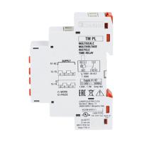 tmpl Lovato DIN Rail Mount Timer Relay, 12 → 240V ac/dc, 2-Contact, 0.1 s → 100days, SPDT