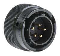 62gb-56t14-05pn Amphenol Limited, 62GB 5 Way Cable Mount MIL Spec Circular Connector PlugOlive, Pin Contacts,Shell Size 14, Bayonet