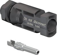 320077p0001-ur Staubli Cable Coupler MC4 Series, Male, Panel Mount Solar Connector, Cable CSA, 1.5mm², Rated At 17.5A, 1.25 kV PV-ADSP4