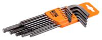 be-9780 Bahco 12 piece L Shape Imperial Hex Key Set, 0.05 in, 1/4 in, 1/8 in, 1/16 in, 3/16 in, 3/32 in, 5/16 in, 5/32 in, 5/64
