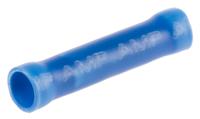 34071 TE Connectivity, PLASTI-GRIP Butt Splice Connector, Blue, Insulated, Tin 16 → 14 AWG
