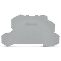 2002-2691 WAGO TOPJOB S Series End and Intermediate Plate for Use with DIN Rail Terminal Block, ATEX, IECEx