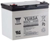 rec36-12 Yuasa 12V M5 Sealed Lead Acid Battery, 36Ah