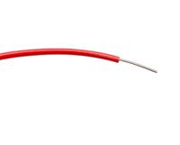 196-4305 RS PRO Red 0.26mm² Hook Up Wire, 23 AWG, 1/0.6 mm, 100m, PVC Insulation