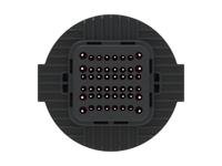 2-2366509-1 TE Connectivity, 2-2366509 Connector Housing Receptacle Black Cable Mount 48 Way, Cable Termination