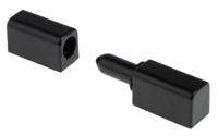 110-4576 RS PRO Die Cast Zinc Barrel Hinge with a Lift-off Pin, Screw Fixing, 63mm x 15mm x 17.5mm