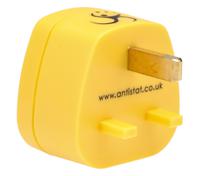 218-642 RS PRO Earth Bonding Plug With 10 mm Stud, Banana Socket x 2