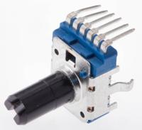 ptv112-4420a-b503 Bourns PTV 50kΩ Rotary Potentiometer 2-Gang Through Hole, PTV112-4420A-B503