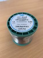 51761020-37 Felder Lottechnik Wire, 1mm Lead Free Solder, 217°C Melting Point