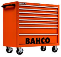 1475kxl8 Bahco 8 Drawer Solid Steel Wheeled Tool Trolley