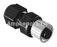 m12d-04bffa-sl8001 Amphenol Industrial Circular Connector, 4 Contacts, Cable, M12 Connector, Socket, Female, IP68, M Series