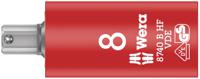 05004903001 Wera 3/8 in Drive 8mm Insulated Bit Socket, Hex Bit, 8mm, VDE/1000V, 59 mm Overall Length