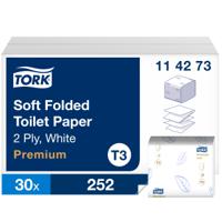 114273 Tork 252 Sheets Toilet Roll, 2 ply