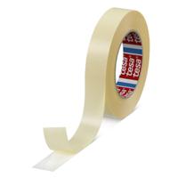 64621-00006-00 Tesa  Transparent Double Sided Plastic Tape, 90 Thick, 15 N/cm, PP Backing, 25mm x 50m