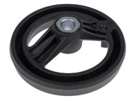161-2004 RS PRO Black Glass-Fibre Reinforced Technopolymer Hand Wheel, 100mm diameter