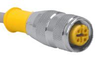 rk-4t-4s618 Turck Female 3 way M12 to Sensor Actuator Cable, 4 m