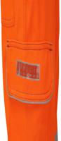 prarc07-30t PULSAR PRARC07 Orange Hi Vis Trouser Fire Retardant 30 in 30 in Leg Length 33in