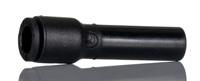 3166-06-08 Legris LF3000 Series Straight Tube-to-Tube Adaptor, Push In 6 mm to Push In 8 mm, Tube-to-Tube Connection Style