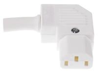 px0587sewh Bulgin C13 Right Angle Cable Mount IEC Connector Socket, 10A, 250 V