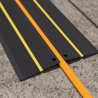 137-624 RS PRO 2m Black/Yellow EV Cable Cover, 18mm Inside dia.