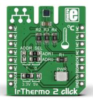 mikroe-1888 MikroElektronika IR Thermo 2 Click Temperature Sensor MikroBus Click Board for TMP007