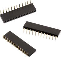 613018143121 Wurth Elektronik WR-PHD Series Angled PCB Socket, 18-Contact, 1-Row, 2.54mm Pitch