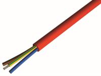 236-8706 CAE Groupe SIHF SIHF 2.5 mm² 4 Core Electrical Cable, Brick Red Silicone, 100m