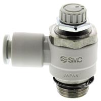 as2201f-u02-06 SMC AS Series Threaded Flow Regulator x 6mm Tube Outlet Port