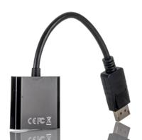 266-8452 RS PRO Male DisplayPort to Female HDMI, PVC  Cable, 1080p, 150mm