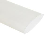 399-990 RS PRO Halogen Free Heat Shrink Tubing, Clear 50.8mm Sleeve Dia. x 1.2m Length 2:1 Ratio