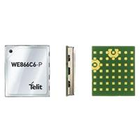 we866c6-p Telit WE866C6-P 3.3V WiFi Module, Dual-Band Wi-Fi (802.11 a/b/g/n), Ethernet PCM, SDIO, UART