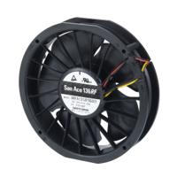 9rfa1312p3g001 Sanyo Denki Axial Fan, 12 V dc, DC Operation, 3W, 250mA Max, 136 x 28mm