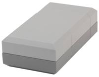 32125002-eg-1250 Bopla Elegant Series Grey Polystyrene Enclosure, IP40, Grey Lid, 125 x 67 x 50mm