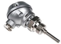90203010-402-1003-1-6-50-104000 Jumo PT100 RTD Sensor, 6mm Dia, 50mm Long, 2 Wire, G1/2, Class B +400°C Max
