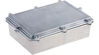 rnd-455-00460 RND RND 455 Series Aluminum (Anodized) Aluminium Alloy Enclosure, IP67, Aluminum (anodized) Lid, 262 x 182 x 90mm
