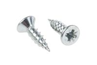 144-3501 RS PRO Pozidriv Countersunk Steel Wood Screw, Bright Zinc Plated, No. 8 Thread, 5/8in Length