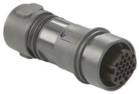 pxp601122scr0910 Bulgin Circular Connector, 22 Contacts, Cable, Standard Connector, Socket, Female, IP69K, IP68, IP66, Buccaneer 6000