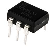 aqv252g Panasonic Solid State Relay, 2.5 A Load, PCB Mount, 60 V Load, 5 V dc Control