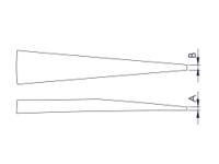 00sane6 ideal-tek 120 mm, Polyester (Handle), Stainless Steel (Body), Flat, ESD Tweezers