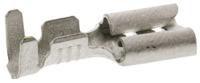 42566-2 TE Connectivity FASTON .187 Uninsulated Female Spade Connector, Receptacle, 4.75 x 0.51mm Tab Size, 0.5mm² to 1.3mm²