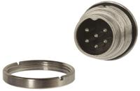 c091-31c007-100-2 Amphenol Industrial, signalmate C091 7 Pole M16 Din Plug, 5.0A, 300 V IP67, Screw On, Panel Mount