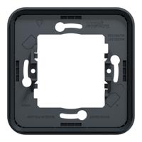 mur34107 Schneider Electric Mureva Styl Grey PC Back Box Mounting Frame, 1 Gangs