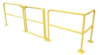 174-5918 RS PRO Yellow Steel Protection Barrier