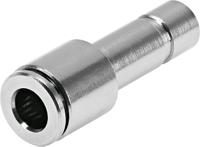npqh-d-s10-q4-p10 Festo NPQH Series Reducer Nipple, Push In 10 mm to Push In 4 mm, Tube-to-Tube Connection Style, 578307